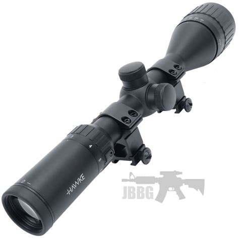 Fast Mount X Ao Mil Dot Hawke Scope With Weaver Mounts