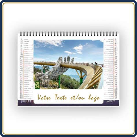 Chevalet Feuillets Tous Sur Le Pont Le Calendrier Pub Marquage