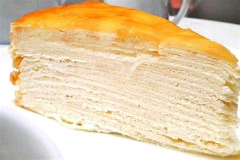 Japanese Mille Crepe Cake Recipe | Easy Mille Crepe Cake Recipe