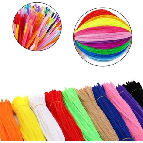 45 50pcs 95 100pcs SINGLE COLOR ASSORTED Per Pack FUZZY WIRES