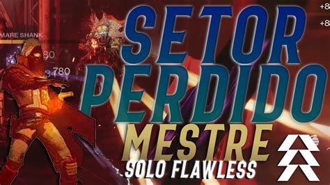 Destiny Setor Perdido Comunh O K Solo Ca Ador Mestre Season