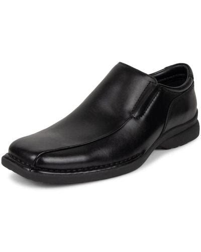 Black Kenneth Cole Slip On Shoes For Men Lyst