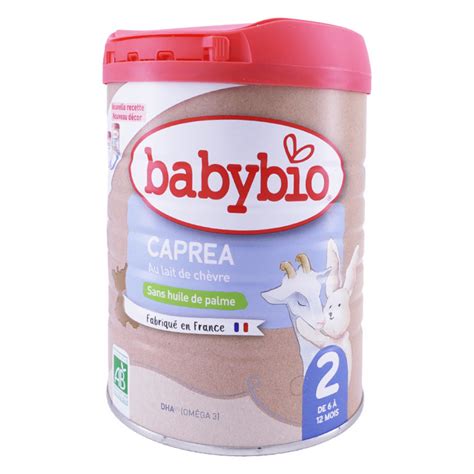 Babybio Caprea Au Lait De Chevre Eme Age Bio G