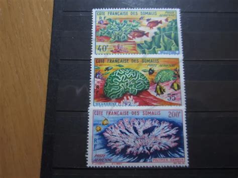 Beaux Timbres De Poste Aerienne De La Cote Francaise Des Somalis N