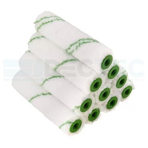 Microfibre Short Pile Mini Roller Refills Pack Dectec Trade