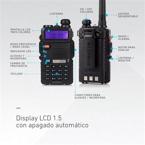 Kit 6 Handy Baofeng Uv5r 8w Bibanda Radio Walkie Talkie Vhf Uhf