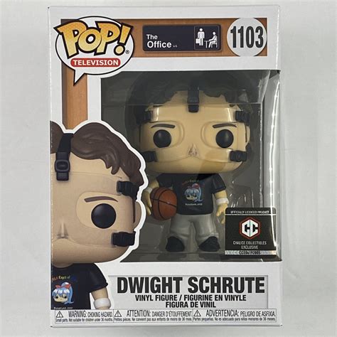 Funko Pop The Office Basketball Dwight Schrute Chalice Exclusive 1103