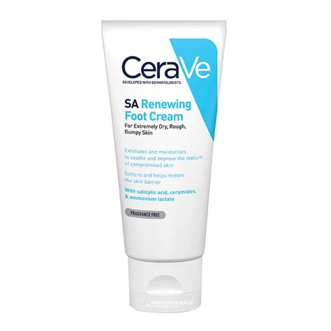 Cerave Sa Renewing Foot Cream Ml Inish Pharmacy Ireland