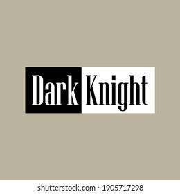 Dark Knight Logo Vector Graphics Stock Vector (Royalty Free) 1905717298 ...