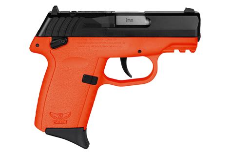 Shop Sccy Cpx 1 Gen3 9mm Optic Ready Pistol With Orange Polymer Frame And Black Slide For Sale