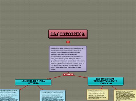 La Geopolitica Adimen Mapa