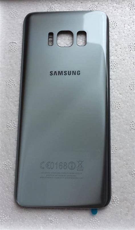 Tapa Trasera Samsung Galaxy S8 Artic Silver Con Adhesivo 299 00 En