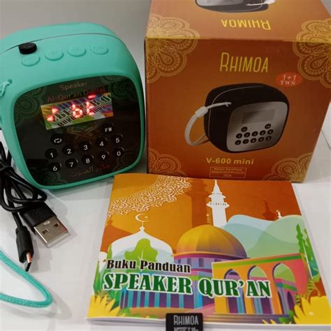 Jual Harga Terbaik Pilihan Terlengkap Speaker Murotal Alquran Rhimoa V