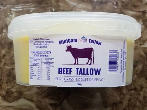 EDIBLE BEEF TALLOW – MINI CAM AGRO INDUSTRIAL & CONSTRUCTION COMPANY ...