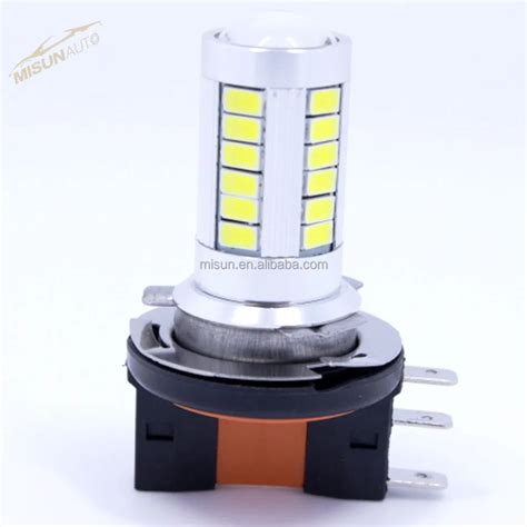 Super Bright Dc12v 5630 Smd Led H11 H13 H15 Canbus Led Bulbs With Lens