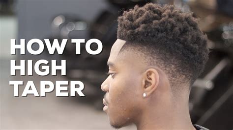 Barber Tutorial High Taper Youtube