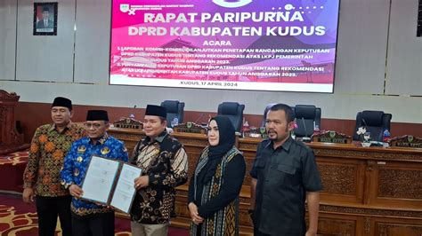 Gelar Rapat Paripurna DPRD Kabupaten Kudus Bahas Dua Agenda Klikfakta