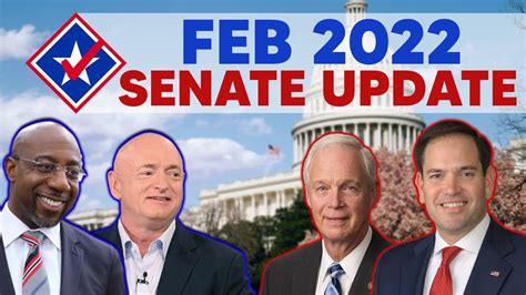 Senate Election Prediction Update February 2022 Youtube