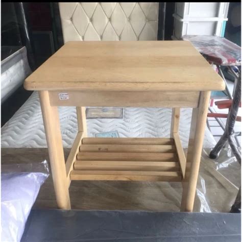 jual meja kecil kayu serbaguna shopee indonesia