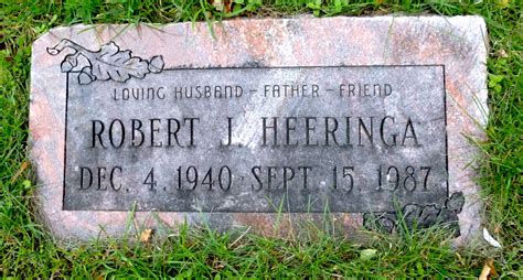 Robert James Heeringa 1940 1987 Find A Grave Memorial