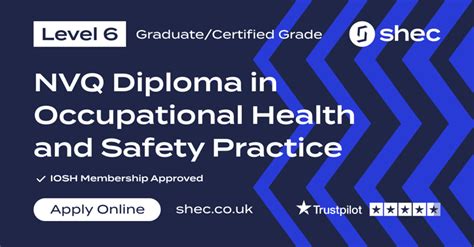 Level 6 NVQ Diploma In Occupational Health And Safety Practice SHEC