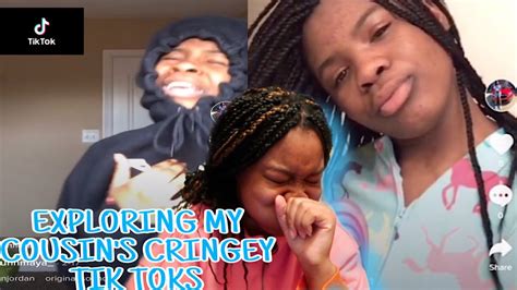 Reacting To My 15 Year Old Cousins Cringey Tik Toks I Had To Go Get