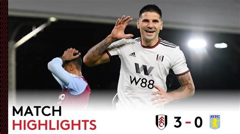 Fulham 3-0 Aston Villa | Premier League Highlights | Back To Winning ...