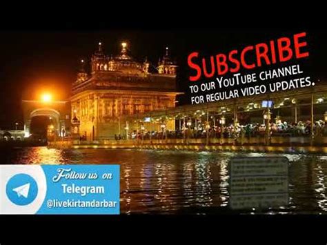 Live Kirtan From Golden Temple Amritsar Today August Youtube