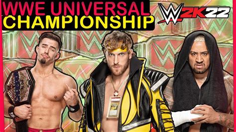 Wwe K Live Wwe Universel Championship Special Logan Paul Challange