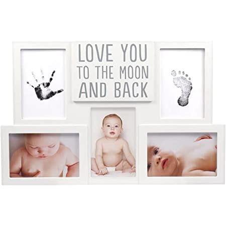 Amazon Tiny Ideas Baby Prints Collage Keepsake Frame With Included