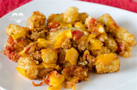 Easy Tater Tot Nachos A Man Food Pint Sized Treasures Man Food