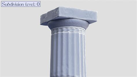 3D Temple Doric Column Model - TurboSquid 1919042