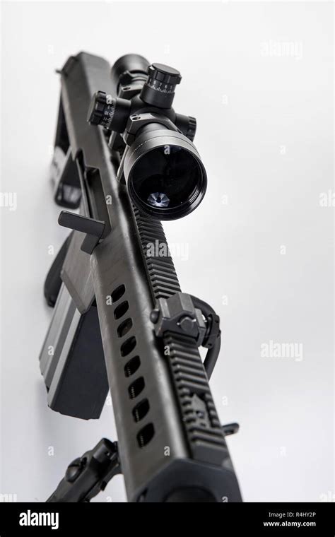 The M107 Semi Automatic Long Range Sniper Rifle Is Capable Of