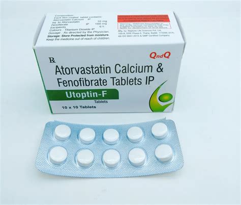 Atorvastatin Mg Fenofibrate Mg Tablets Manufacturer Pcd