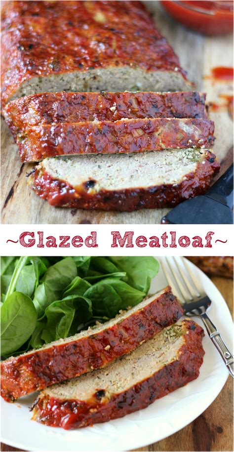 Glazed Meatloaf - My Kitchen Craze