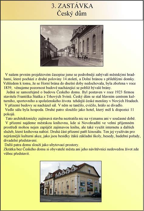 Pruvodce Historicko Naucnou Stezkou Pdf Sta En Zdarma