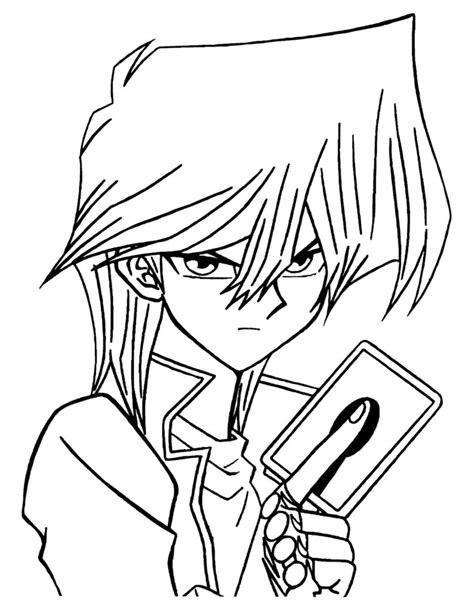 Yu Gi Oh Coloring Pages Printable Coloring Pages