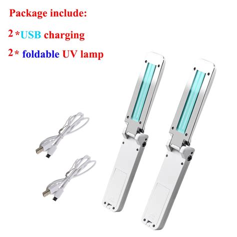 Handheld Uvc Disinfection Light Foldable Germicida Grandado