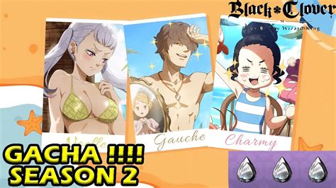 Gacha Tiket Noelle Season Black Clover Mobile Youtube