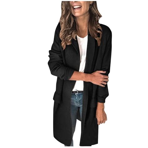 Women S Blazers Long Sleeve Casual Blazer Fall Suit Jackets Work Office