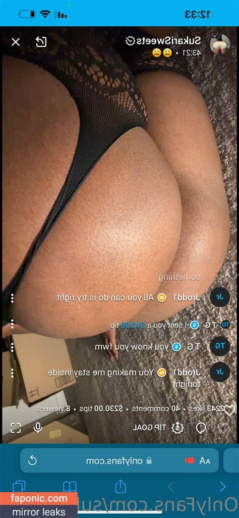 Sukarisweets Aka Therealsukari Nude Leaks Onlyfans Photo Faponic