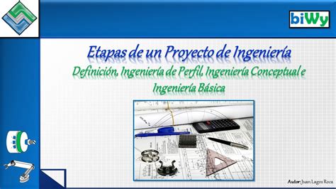 01 Definición hasta Ingeniería Básica Proyecto de Ingeniería YouTube