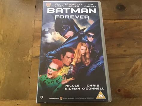 BATMAN FOREVER VHS Video Cassette Movie Val Kilmer Jim Carrey