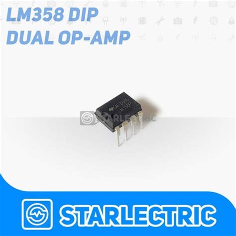 Jual LM358P LM358 DIP 8 DUAL OP Operational Amplifier Jakarta