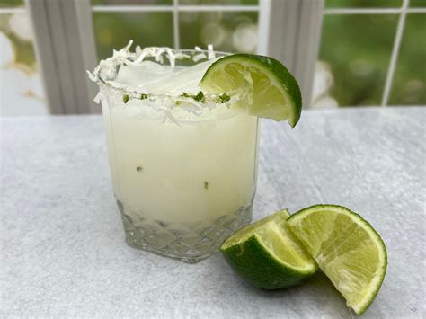 Sip Of The Month Cream Of Coconut And Lime Margarita Unconditionally Her