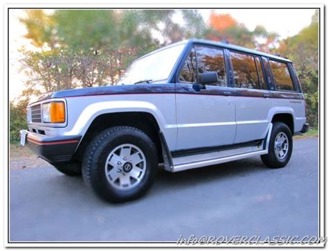 1988 Isuzu Trooper Ii Ls 4x4 Classic Isuzu Trooper 1988 For Sale