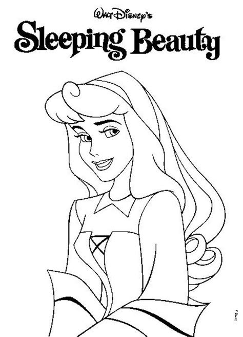 Sleeping Beauty Disney Princess Coloring Pages At Viiaidanblog Blog