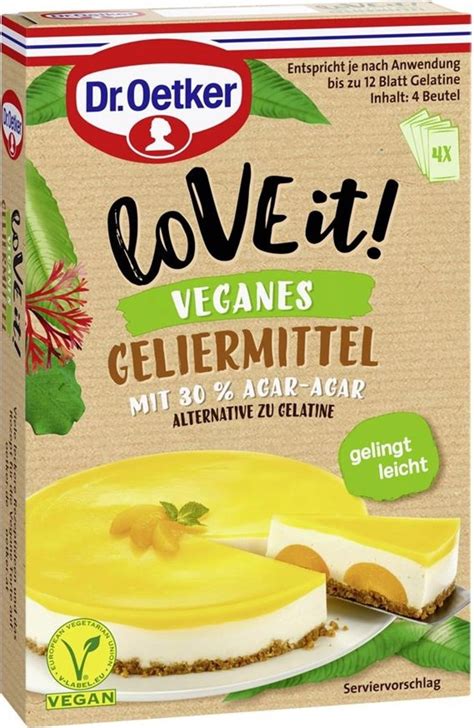 Dr Oetker LoVE It Veganes Geliermittel 4er 16 G Piccantino