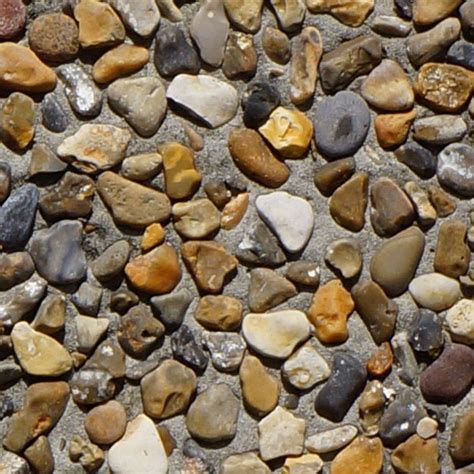 Washed Gravel Paving Outdoor Texture Seamless