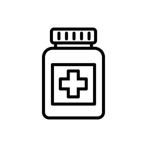 Medication Bottle Symbol